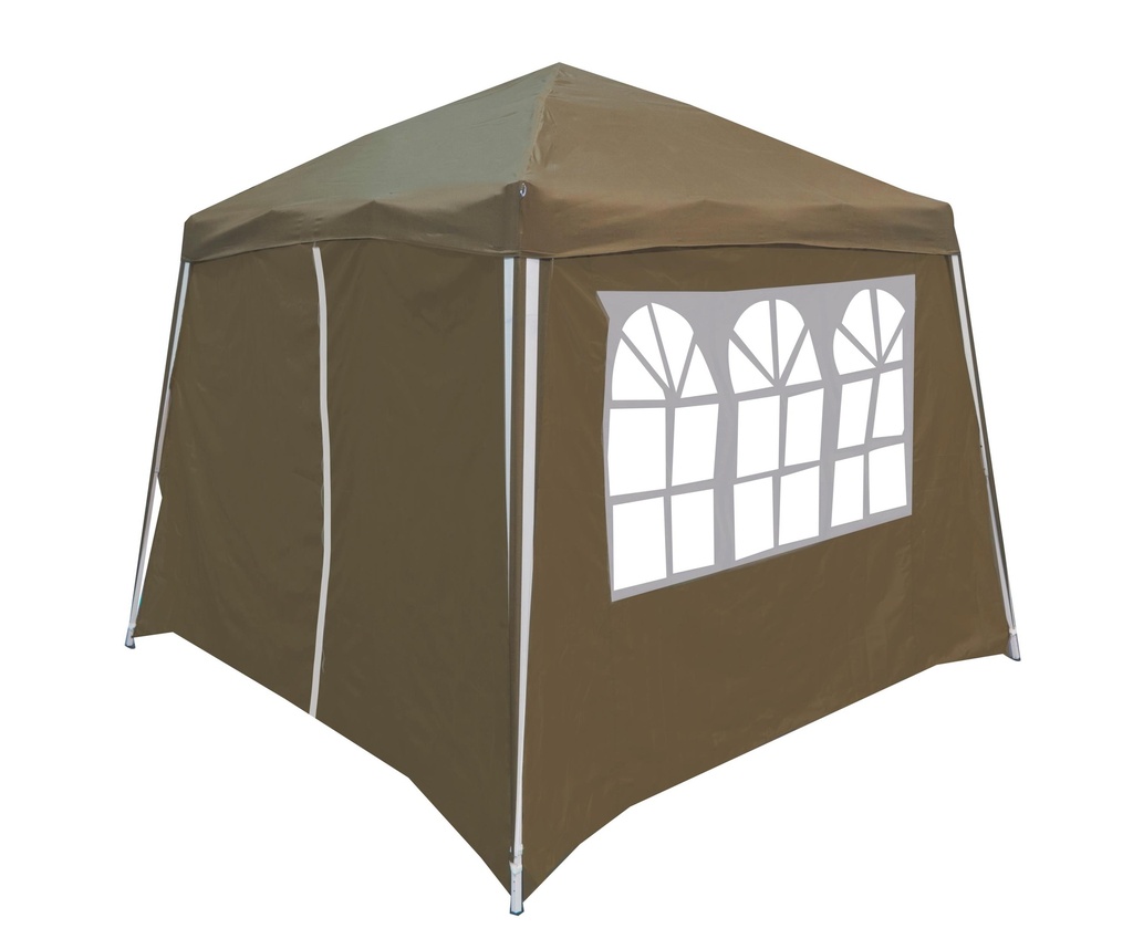 LIFETIME Foldable Gazebo 3x3x2.45m Taupe