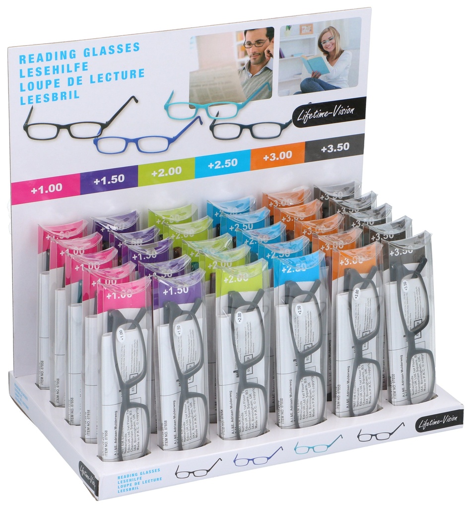 LIFETIME Reading Glasses Matt Finish