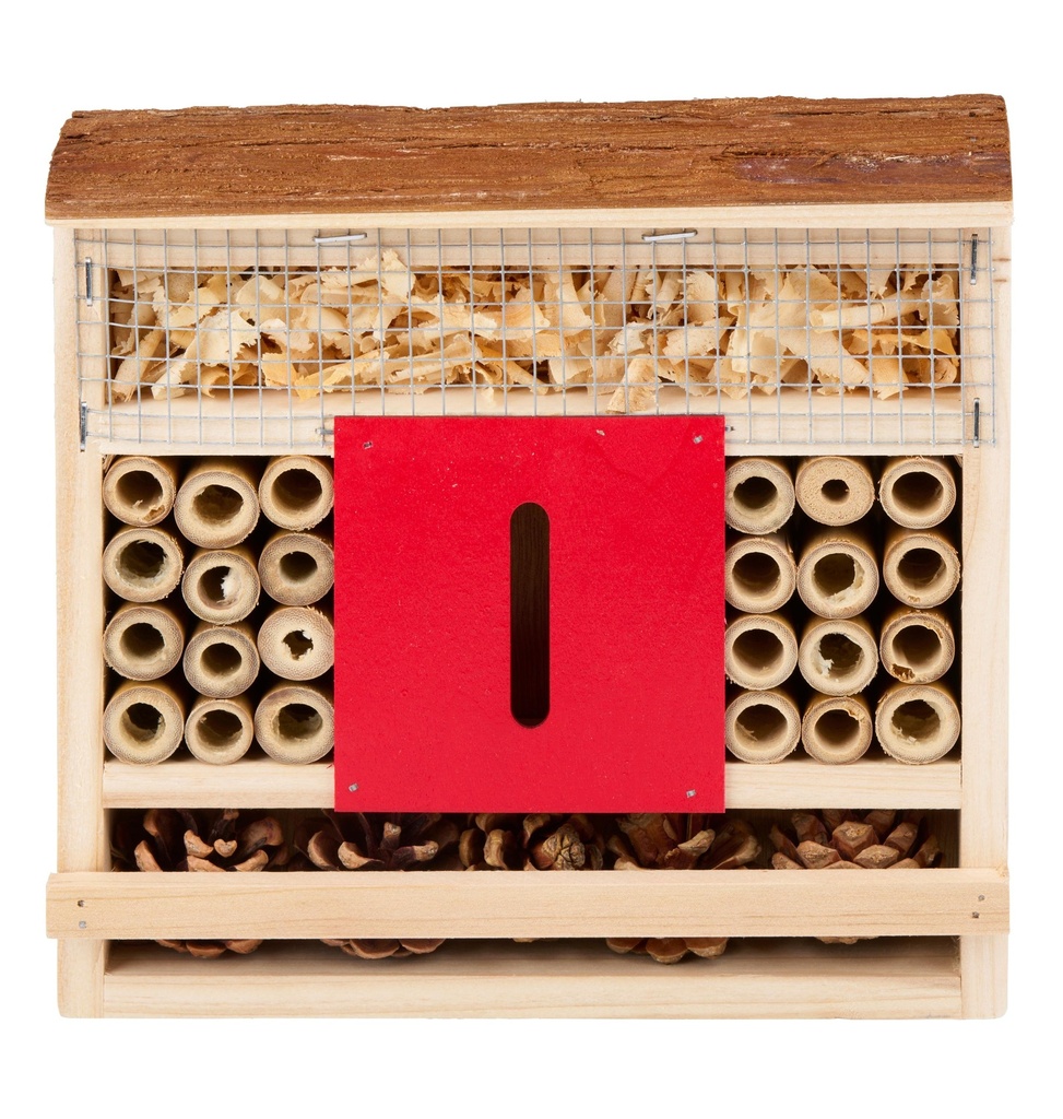 LIFETIME Insect Hotel 20x20x4.5cm for Garden
