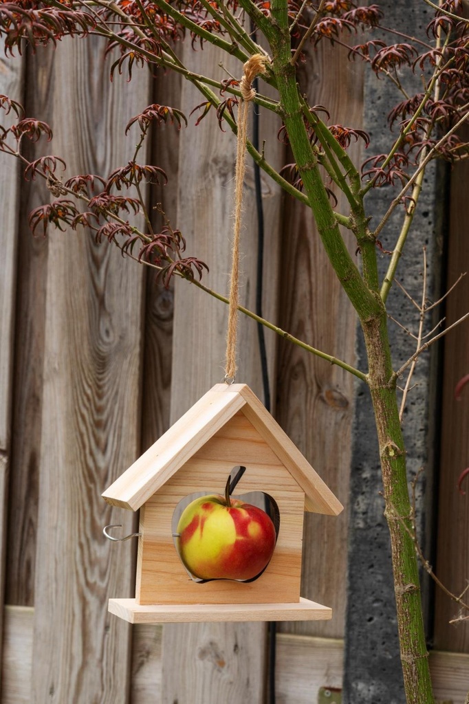 LIFETIME Bird Feeder Apple Holder 19x19cm