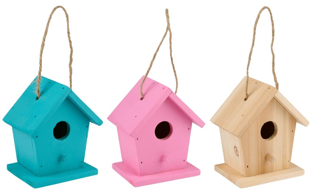 LIFETIME Bird House 11x8x13cm