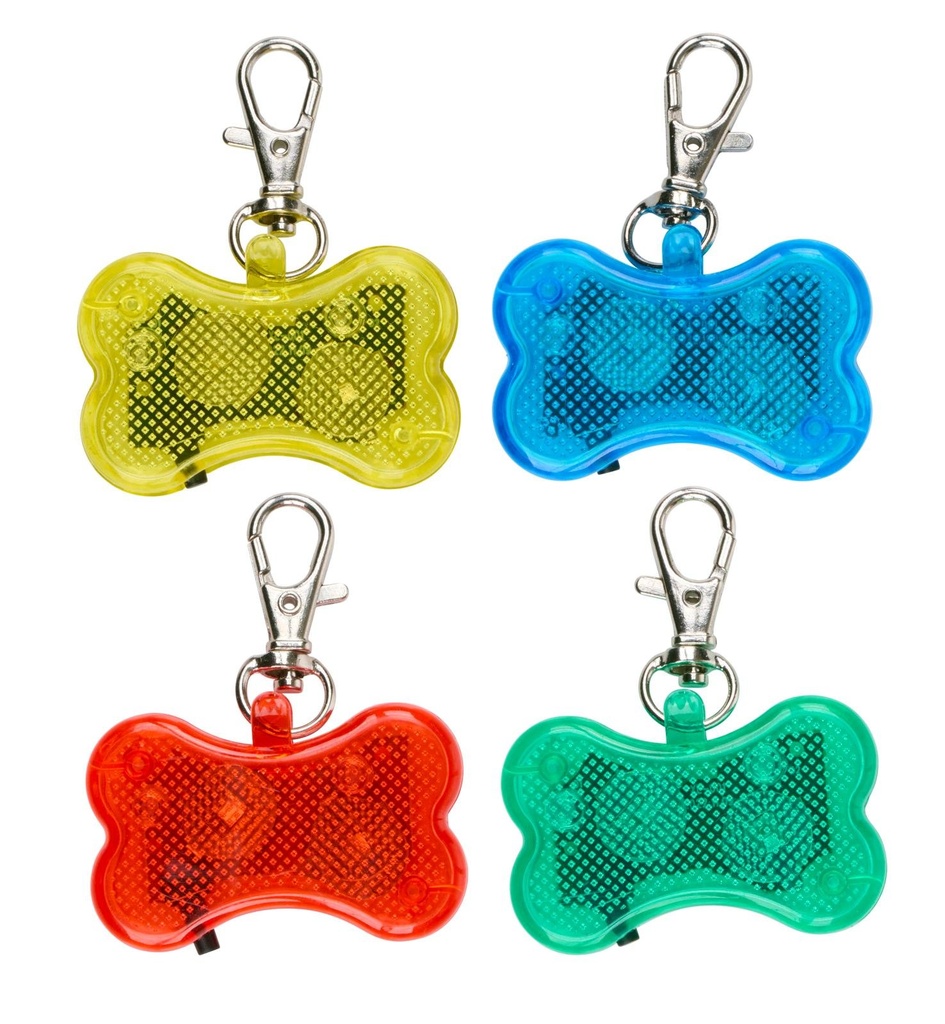 PET COMFORT Dog Safety Light Bone Shape