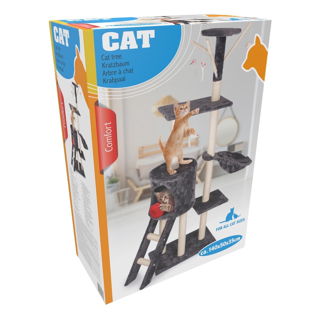 PET COMFORT Cat Scratching Pole 140x50x35cm