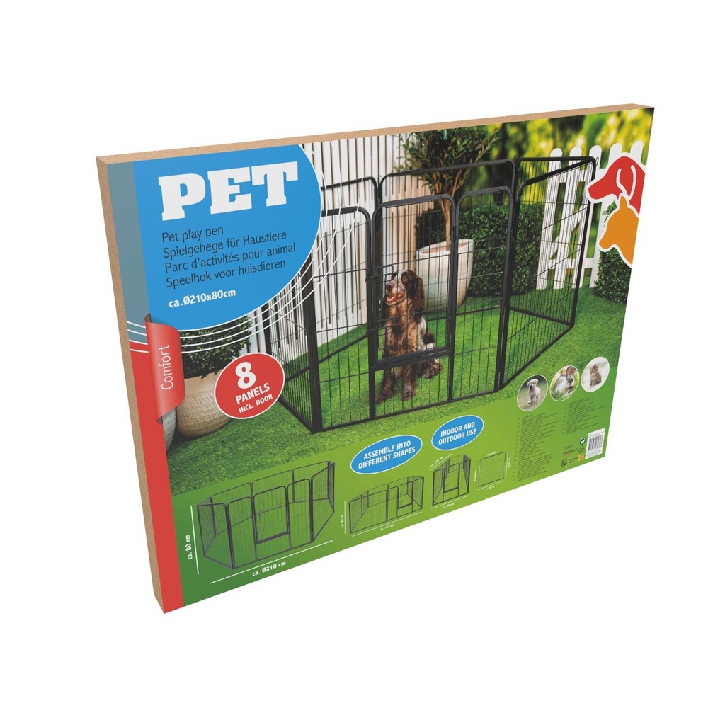 PET COMFORT Dog Bench Round 210x80cm