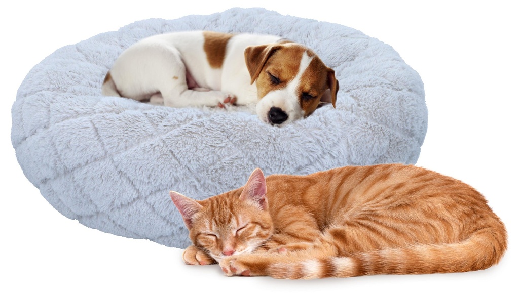 PET COMFORT Grey Pet Pillow Ø46cm