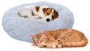 PET COMFORT Grey Pet Pillow Ø46cm