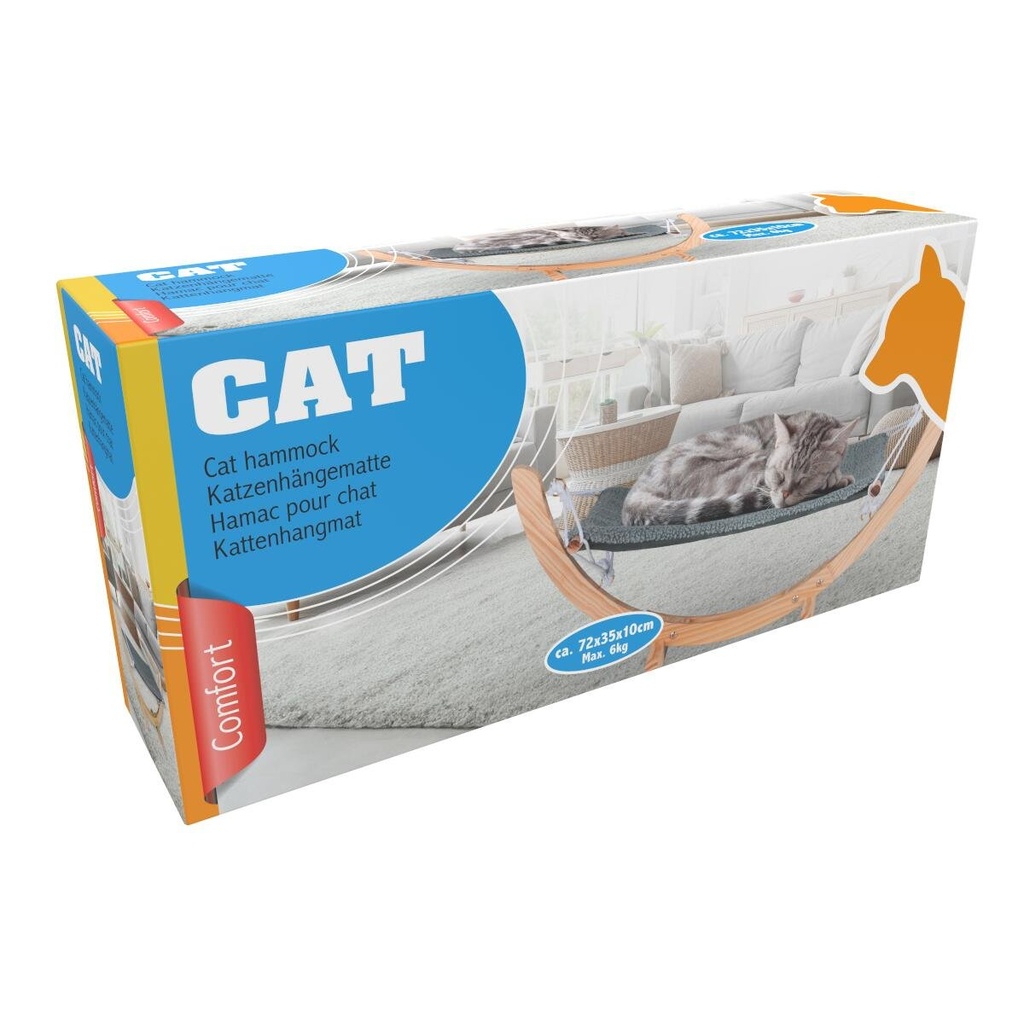 PET COMFORT Cat Hammock 72x35x10cm