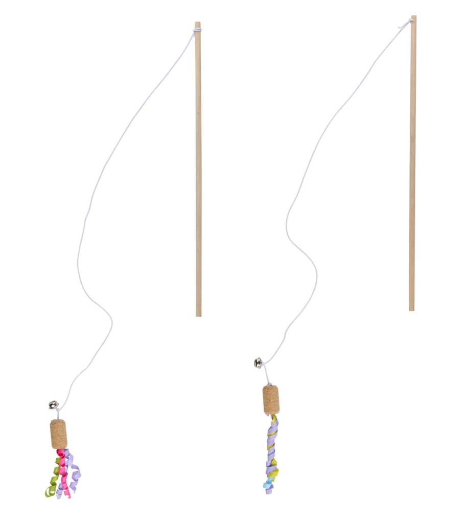 PET TOYS Cat Teaser Wand 41cm