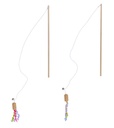 PET TOYS Cat Teaser Wand 41cm