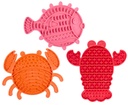 PET TOYS Lick Mat Animal Shapes 21x17cm