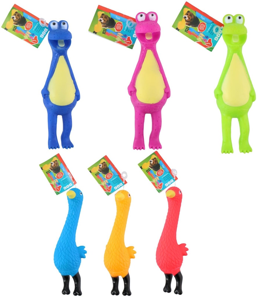 PET TOYS Dog Toy Frog/Bird
