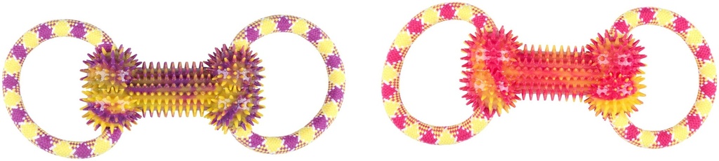 PET TOYS Dog Toy Rope With Spikes