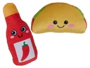 PET TOYS Cat Toy Taco and Hot Sauce