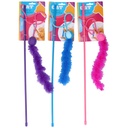 PET TOYS Cat Toy Teaser Feather Wand