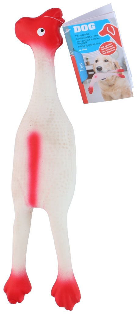 PET TOYS Dog Toy Rooster With Sound 28cm