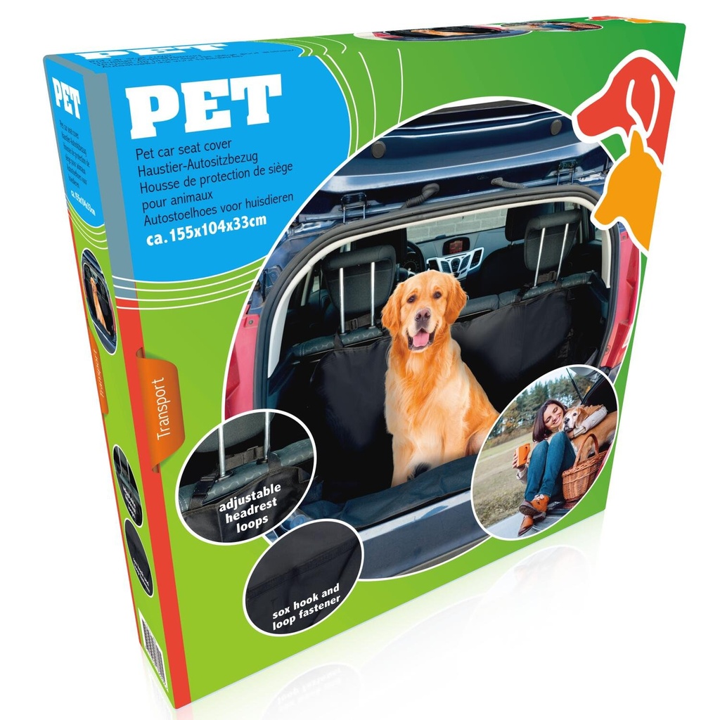 PET TRANSPORT Dog Car Cover 155x104x33cm