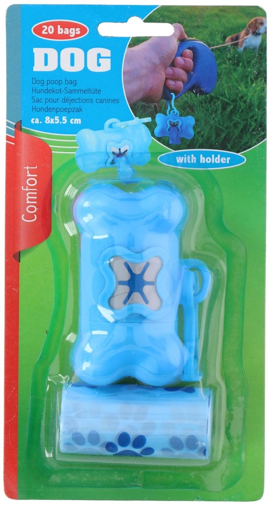 PET TREATMENT Dog Poop Bags with Holder 8micron