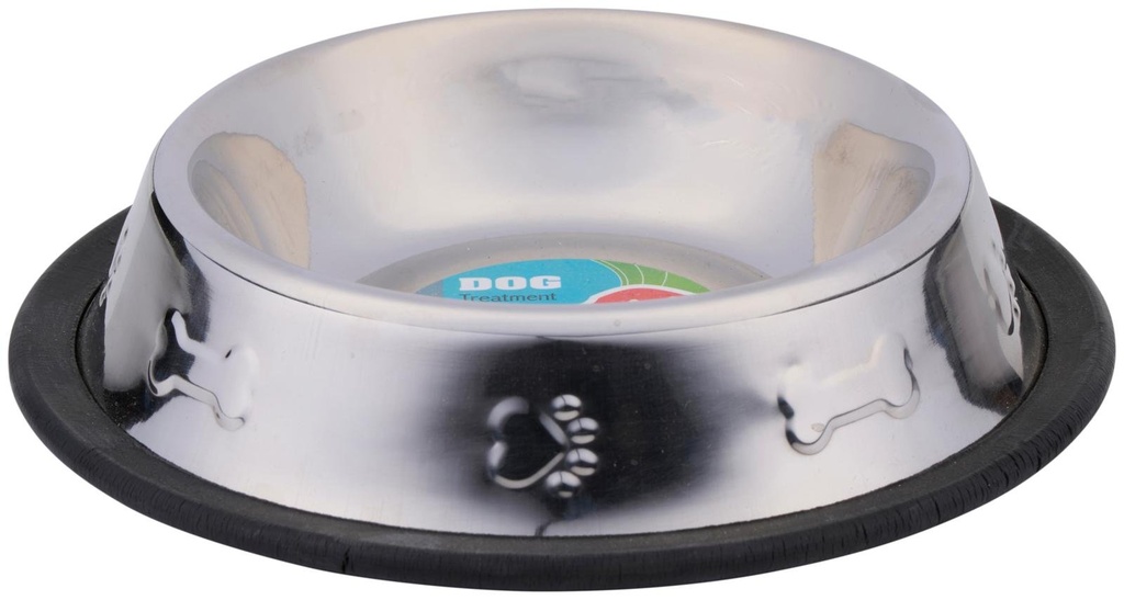PET TREATMENT Dog Food Bowl Embossed 200ml