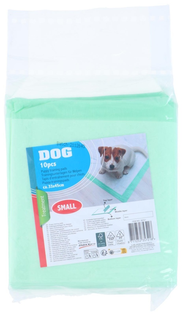 PET TREATMENT Puppy Training Pads 33x45cm 16g