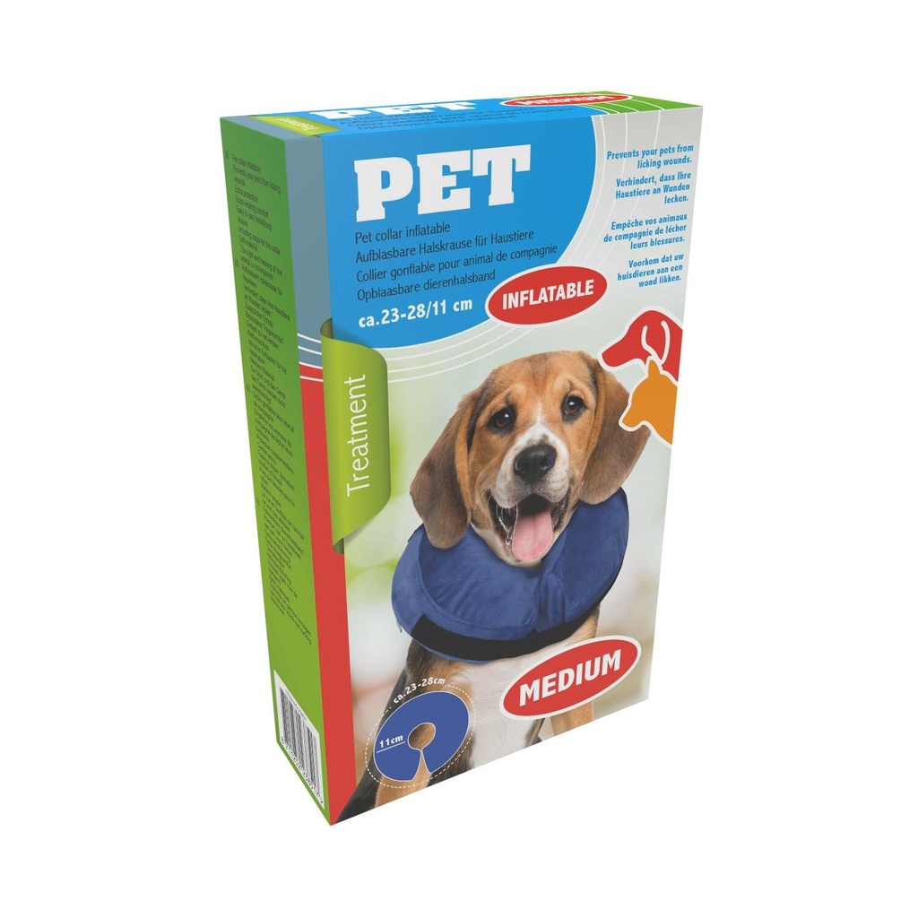[871125223851] PET TREATMENT Dog Neck Pillow Medium 36x8cm