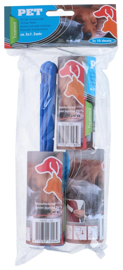 PET TREATMENT Pet Hair Removal Roller