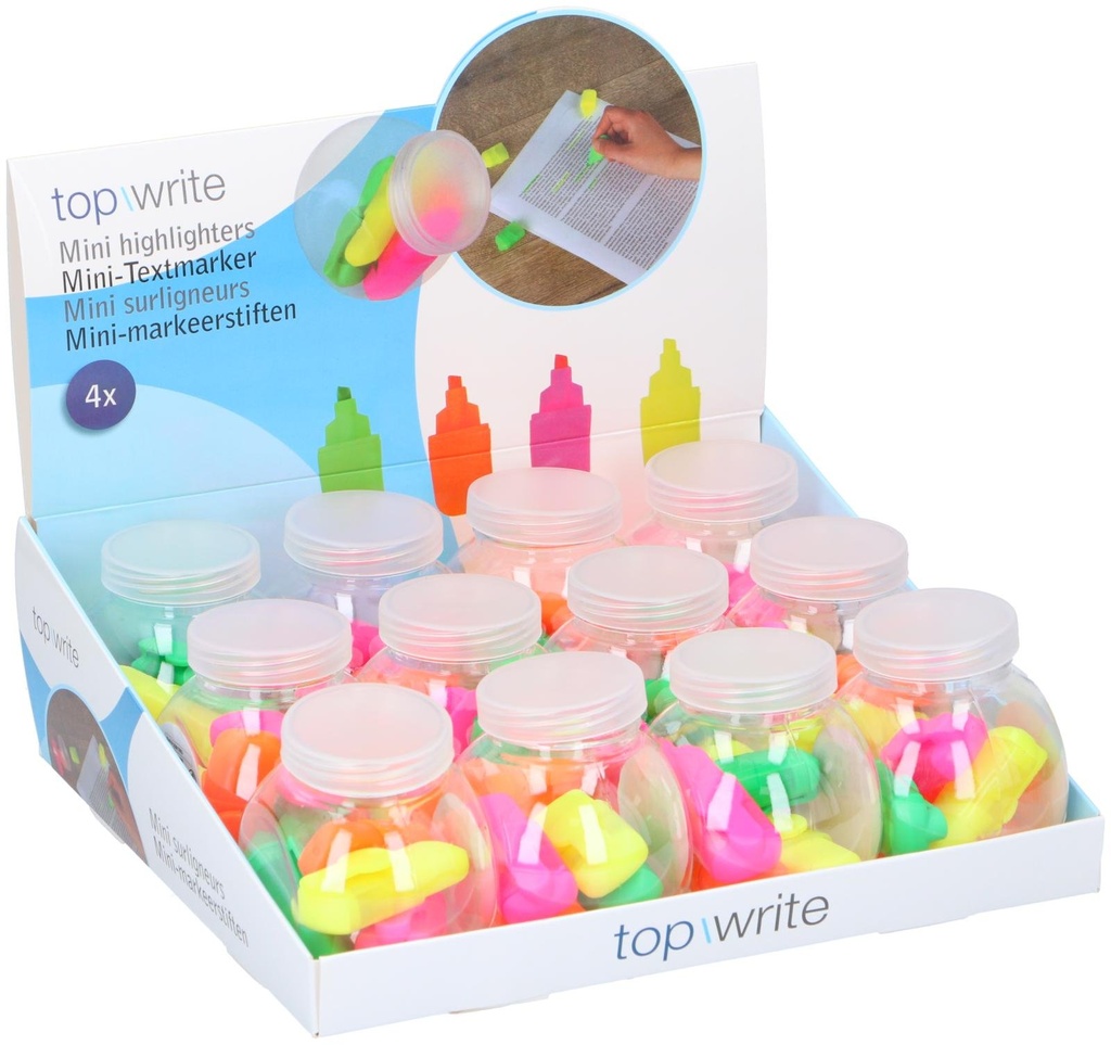 TOPWRITE Mini Highlighter in Bottle
