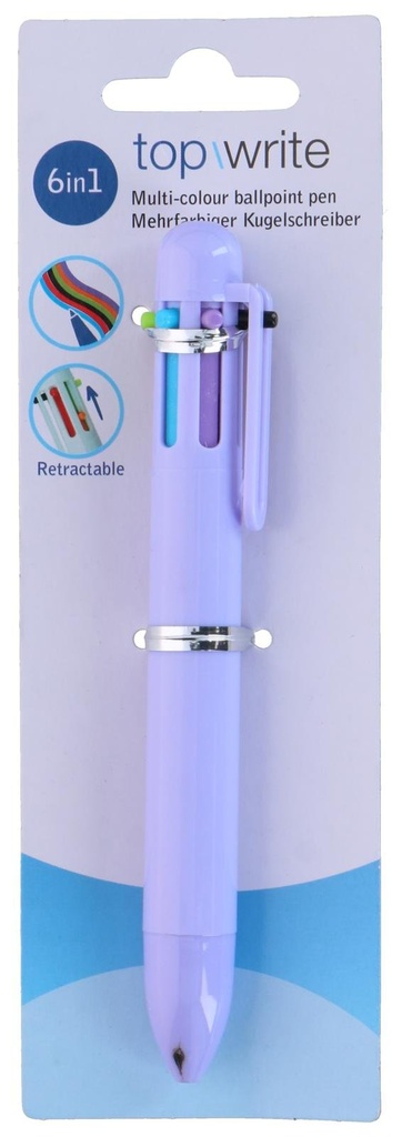 TOPWRITE Ballpoint Pen Multicolour