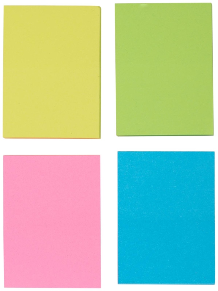 TOPWRITE Sticky Notes 100 Sheets 5.2x3.8cm