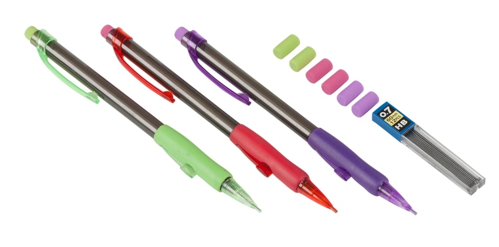 TOPWRITE Mechanical Pencil HB 0.7mm with Eraser
