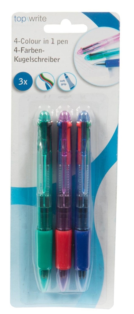 TOPWRITE 4-in-1 Ballpoint Pen