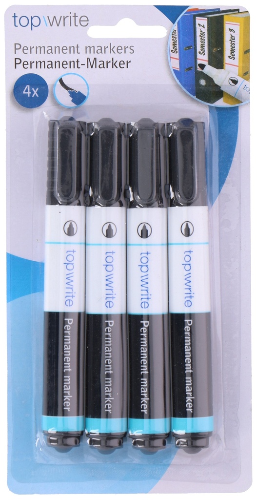 TOPWRITE Permanent marker black