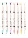 TOPWRITE Double Sided Felt Tip Brush