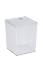 TOUCH OF BEAUTY Cosmetic Organizer Transparent 8.2x8.2x11.7cm