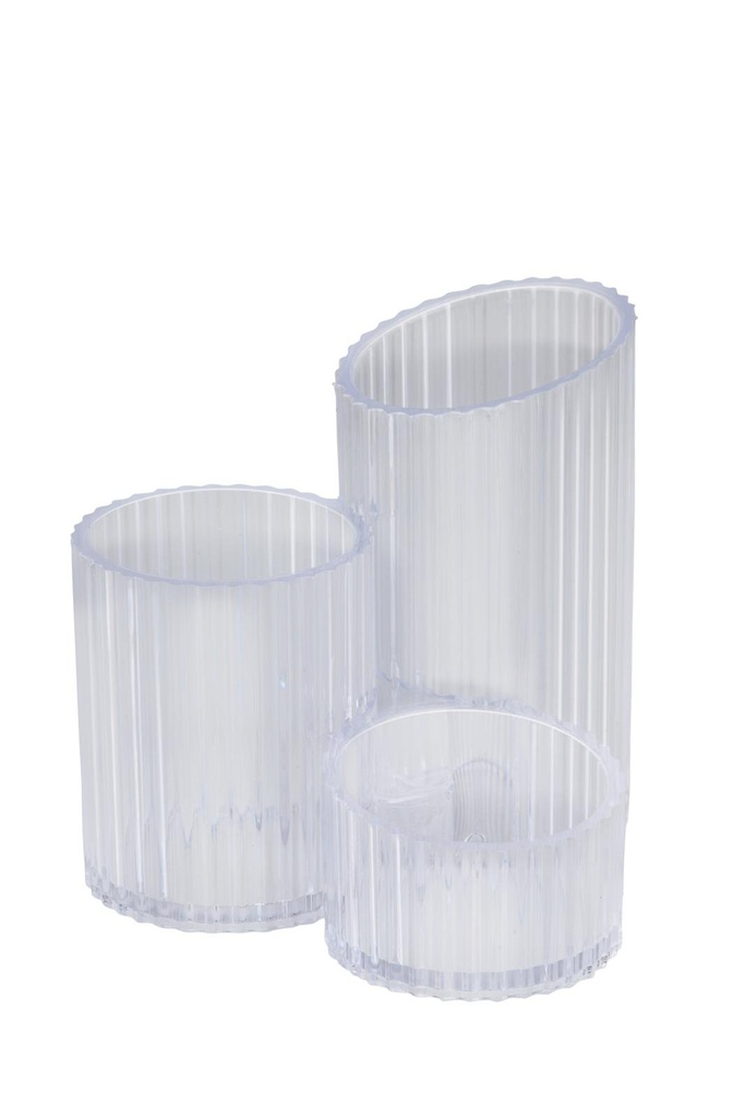 TOUCH OF BEAUTY Cosmetic Organizer Transparent 12.5x12.5x11.9cm