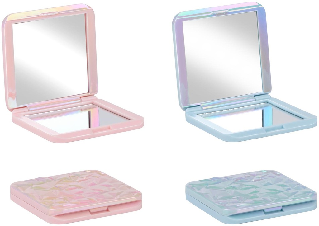 [871125230731] TOUCH OF BEAUTY Portable Makeup Mirror 7.5x7.5cm