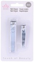 TOUCH OF BEAUTY Nail Clipper 8.2cm and 5.8cm