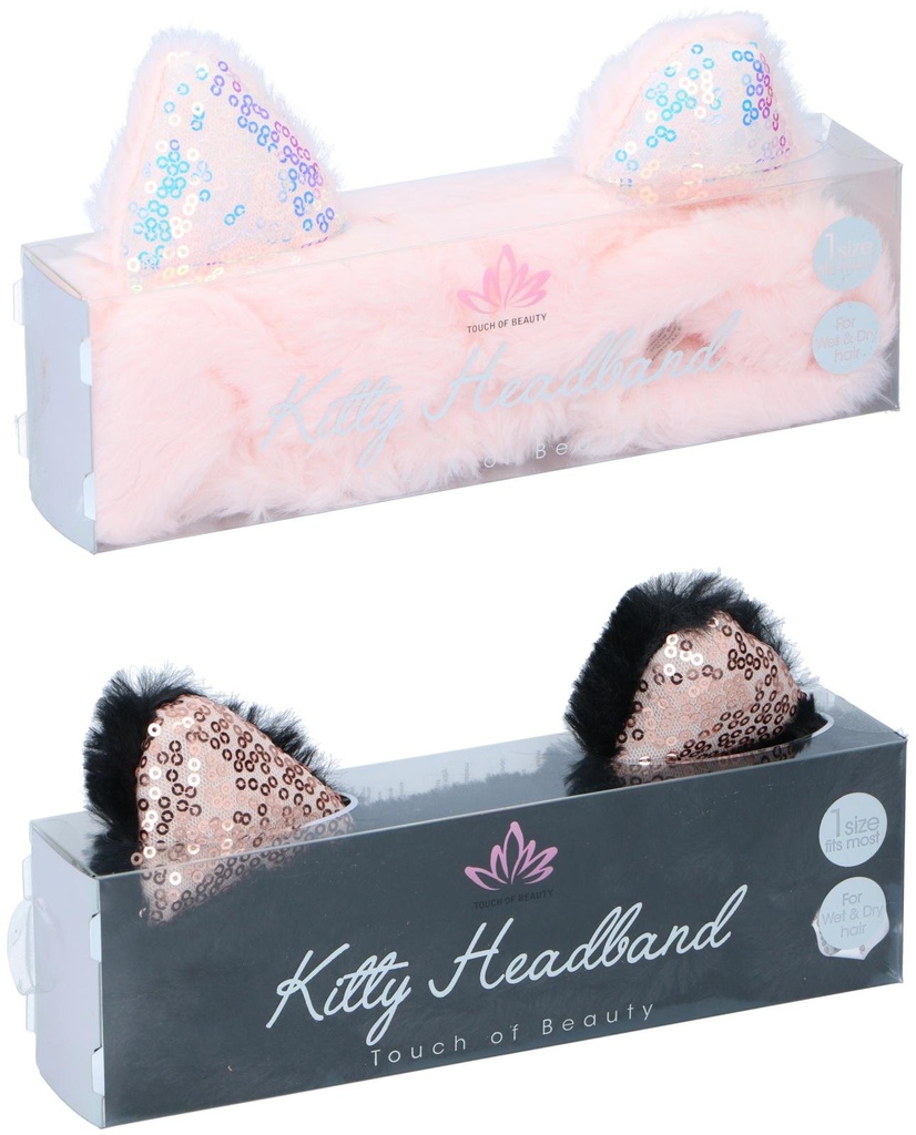 TOUCH OF BEAUTY Kitty Headband with Ears