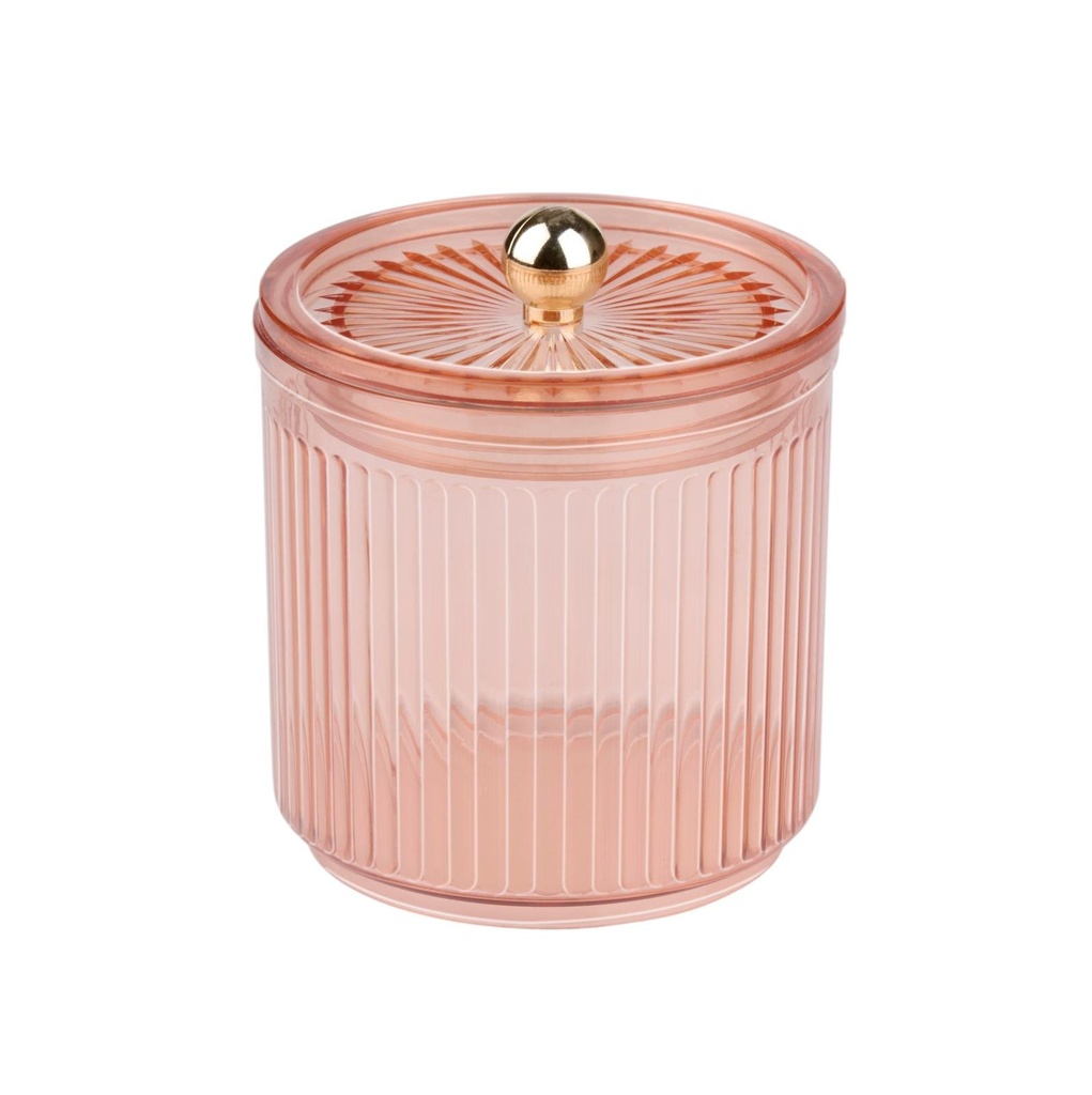 [871125233122] TOUCH OF BEAUTY Cotton Swab Holder With Lid