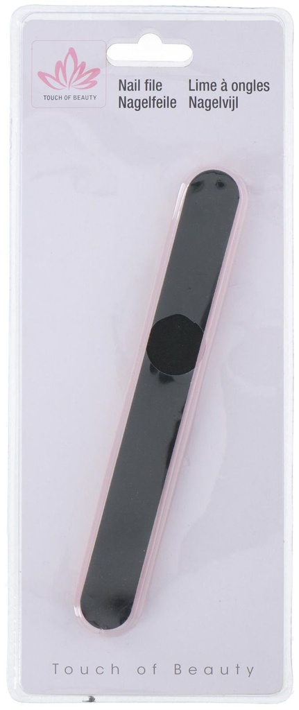 TOUCH OF BEAUTY Nail File 17.8cm Double-Sided