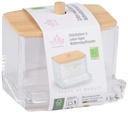 TOUCH OF BEAUTY Cotton Swab Holder With Lid