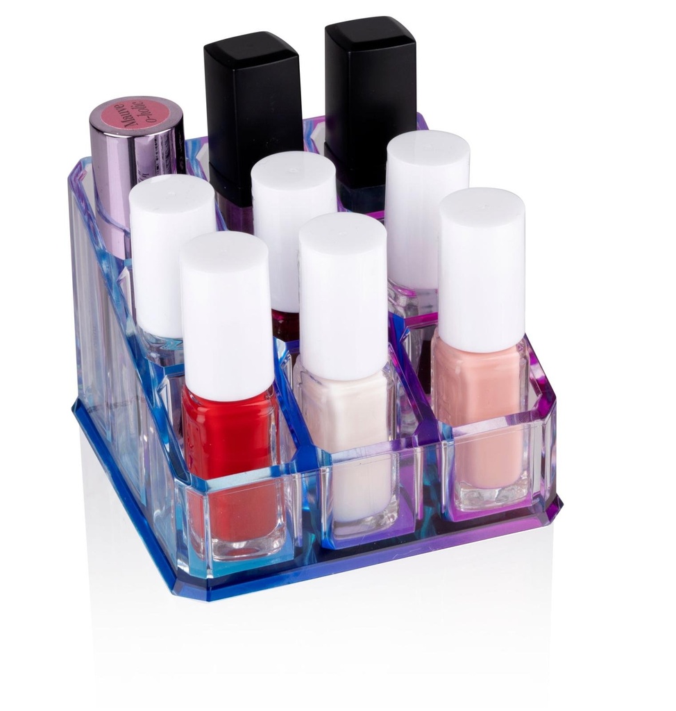 TOUCH OF BEAUTY Make-up Box with 9 Sections