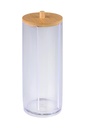 TOUCH OF BEAUTY Cosmetic Organizer With Bamboo Lid