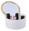 TOUCH OF BEAUTY Cosmetic Organizer With Mirror