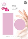 TOUCH OF BEAUTY Nail Brush 8.5x2.5x3.5cm