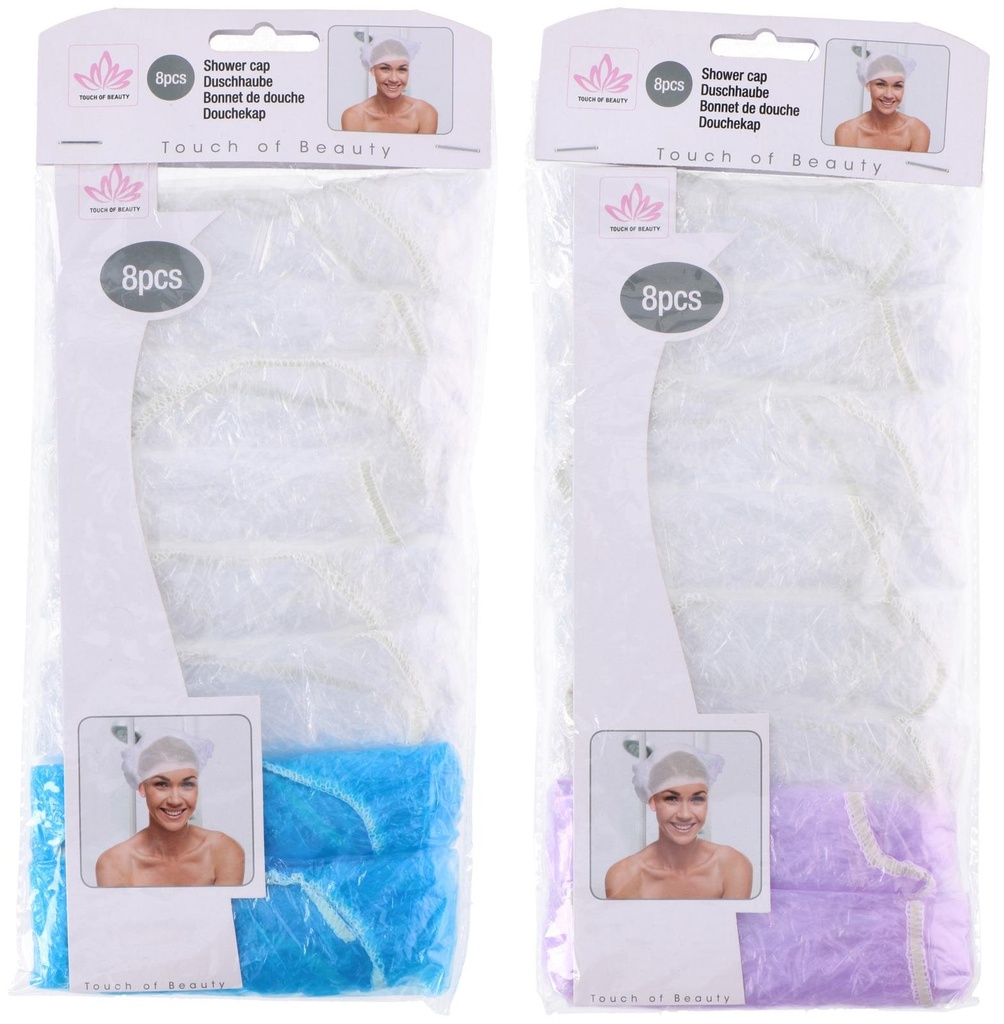 TOUCH OF BEAUTY Shower Cap Transparent