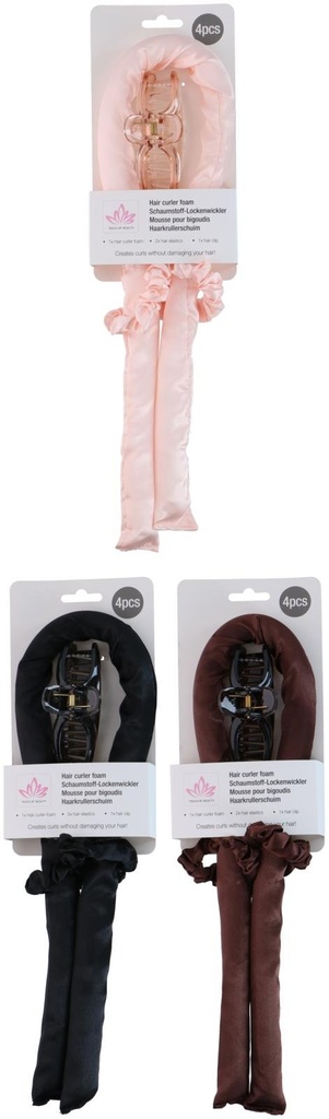 TOUCH OF BEAUTY Foam Hair Curler