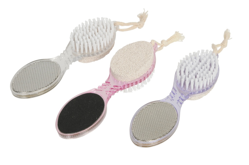 TOUCH OF BEAUTY Pedicure Brush 4-in-1
