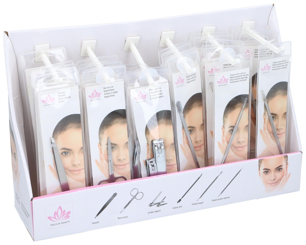 TOUCH OF BEAUTY Manicure and Facial Care Tools
