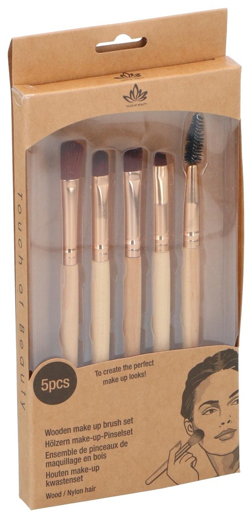 TOUCH OF BEAUTY Makeup Brush Set For Face