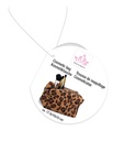 TOUCH OF BEAUTY Cosmetic Bag Leopard Print 17.5x10x10cm